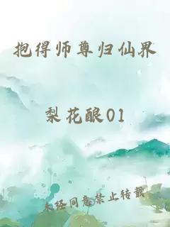 抱得师尊归仙界