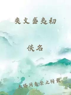 爽文盛夷初